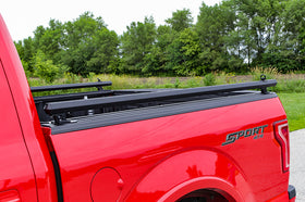 Deezee 04-23 Ford F-150/Super Duty Hex Series Side Rails - Texture Black 6 1/2Ft Bed - 0