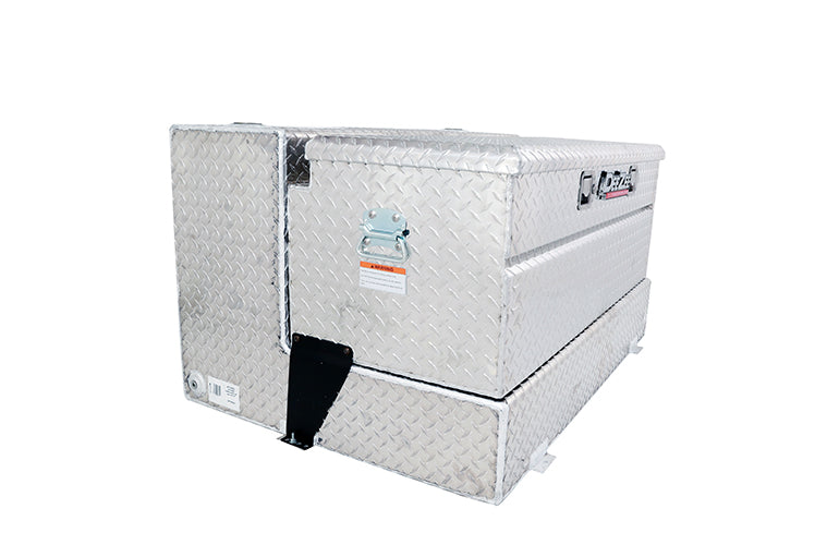 Deezee Universal Tanks - Combo Auxiliary Brite-Tread Aluminum (43 Gal)