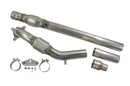 USP 3" Stainless Steel 2.0T CC/Passat Downpipe- Catted-1