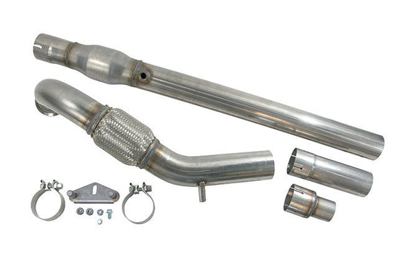 USP 3" Stainless Steel Gen3 TSI Catted Downpipe