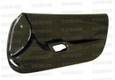 Seibon 93-98 Toyota Supra Carbon Fiber Door Panels (Pair)-3