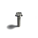 Ticon Industries Titanium Bolt Flanged M5x15x.8TP 8mm 6pt Head Drilled-1