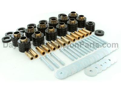 Daystar 1981-1986 Jeep CJ8 Scrambler - Body Lift Kit 1in (Repl Factory Mounts/Incl. all Hardware)