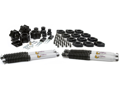 Daystar 2007-2018 Jeep Wrangler JK - 4in Combo Lift Kit (3in Suspension Lift / 1in Body Lift)