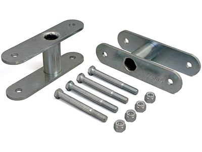 Daystar 1976-1983 Jeep CJ5 4WD - Rear Super Shackle (Non Greaseable & No Bushings) 1 1/2in Lift