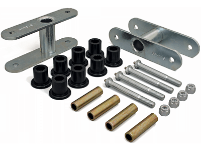 Daystar 1987-1995 Jeep Wrangler YJ 4WD - Rear Greaseable Super Shackle 0in Lift (Stock Replacement)