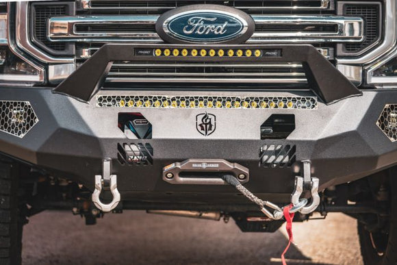 2017 Ford F250 Evolution Front Winch Bumper With Sheet Metal Pre Runner