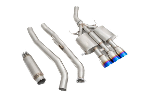 Honda Civic Type-R (FK8) ’17-’21 Cat-Back Exhaust System (Burnt Tips)