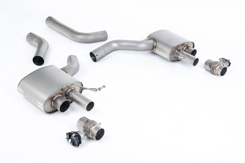 Milltek Upgrade Kit To Signature Series Titanium Axle Back System - Audi / C8 / RS6 | SSXAU1048