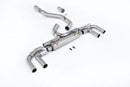 Milltek 80mm Cat Back System - VW / Mk8 / Golf / R  Race (Non-Valved)-2