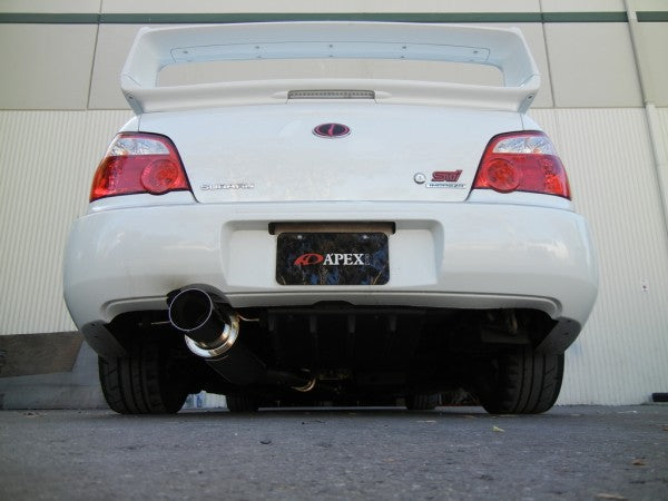 APEXi N1 Evolution-R Exhaust. Subaru Impreza WRX / STi (GD) 02-07