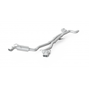 Dual Cat Back, Rectangle Tips, T409-1