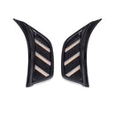 XK Glow Amber Jeep Air Vent Light w/ Turn Signal & Running Light-1