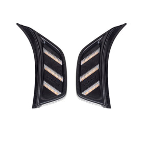 XK Glow Amber Jeep Air Vent Light w/ Turn Signal & Running Light