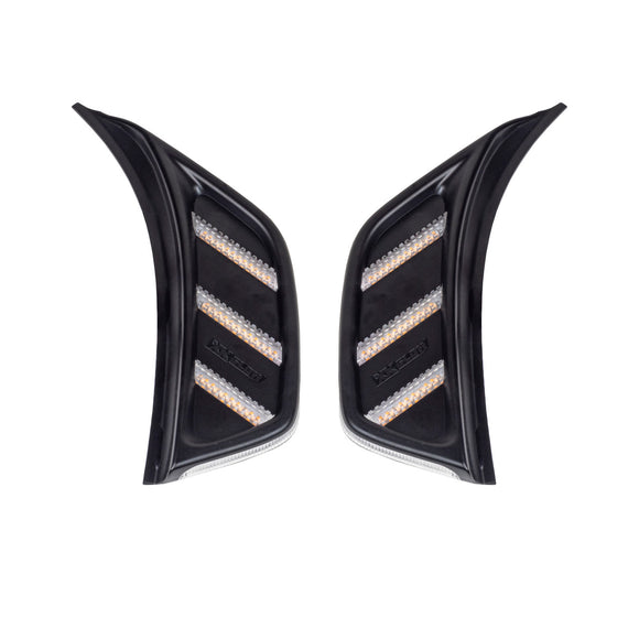 XK Glow Amber Jeep Air Vent Light w/ Turn Signal & Running Light