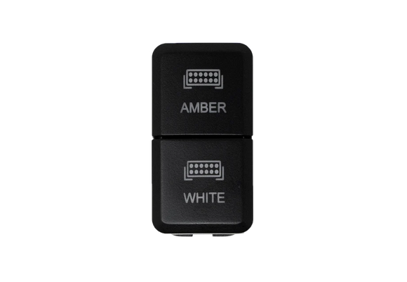 Cali Raised Dual Function Toyota Oem Style Amber & White Switch Tall Style