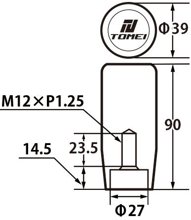TOMEI DURACON SHIFT KNOB