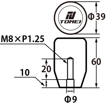 TOMEI DURACON SHIFT KNOB