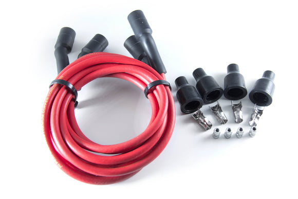 Dynatek Copper Core Spark Plug Wire - 7mm - Red