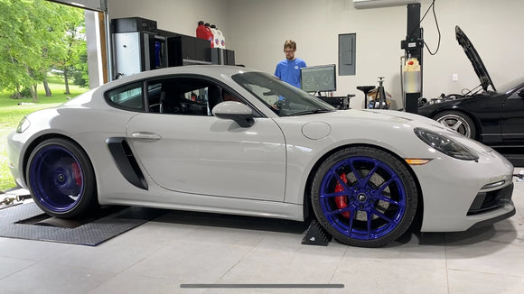 Flat 6 Motorsports Over Axle Pipes - OAP (718 GT4 / Spyder / GTS 4.0)