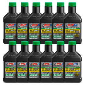 AMSOIL Signature Series 0W-40 100% Synthetic Max-Duty Diesel Oil Case of 12