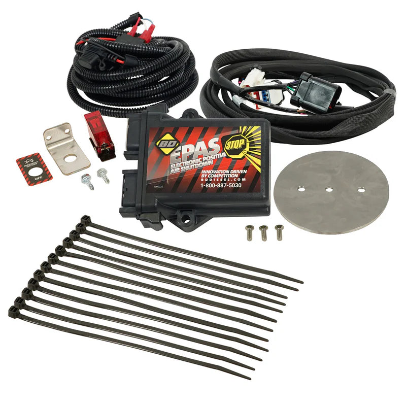 BD Diesel 14-20 Cummins ISX15 w/ Engine Intake Throttle Equipped E-PAS Positive Air Shut-off