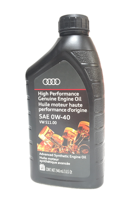High Performance Genuine Engine Oil - SAE 0W-40 - Audi (G-C60-040-1Q-DSP)