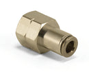 Straight Female - 1/4" FNPT x 1/4" PTC - DOT - SMC # KV2F07-35-1