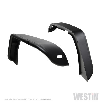 WESTIN AUTOMOTIVE TUBE FENDERS: 2018+ JEEP WRANGLER/GLADIATOR