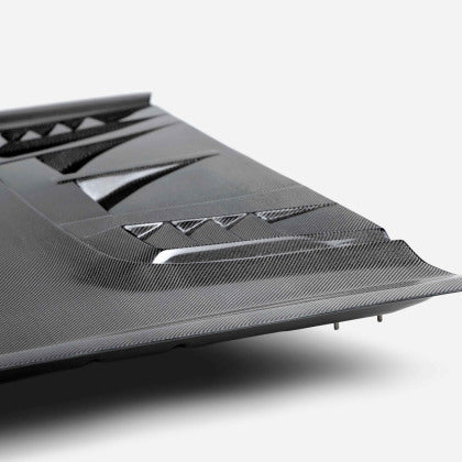 ANDERSON COMPOSITES TYPE-RT CARBON FIBER HOOD: 2021–2022 FORD BRONCO
