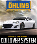 ÖHLINS RACING ROAD & TRACK COILOVER SYSTEM: 2012–2020 SUBARU BRZ-6