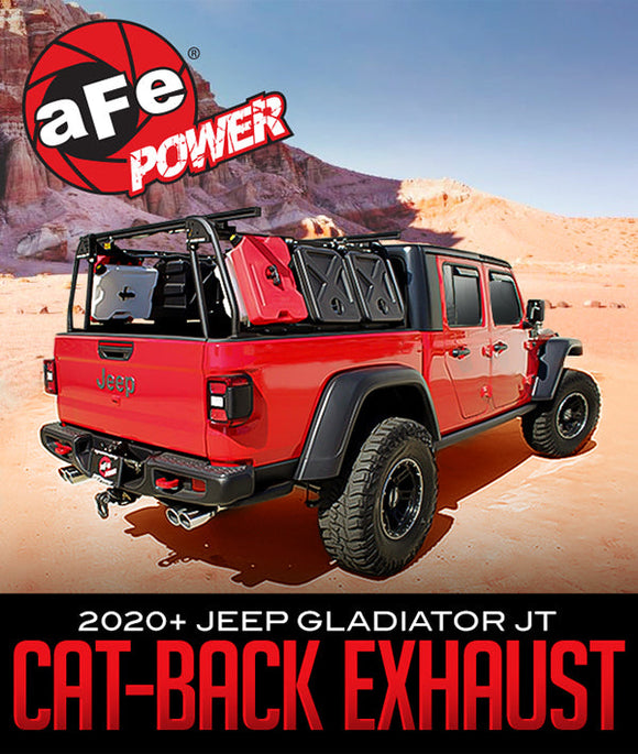 AFE POWER VULCAN SERIES CAT-BACK EXHAUST: 2021 JEEP GLADIATOR JT