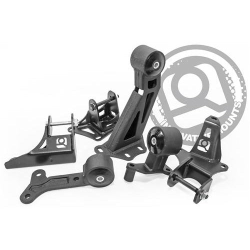Innovative 97-01 Prelude J-Series Black Steel Mounts 75A Bushings