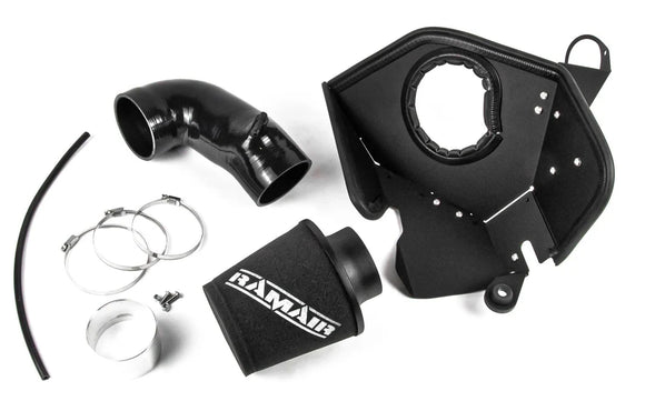 RamAir High Performance Foam Cold Air Intake Kit - VW / Mk8 / Mk8.5 / GTI / Golf R | JSK-145-80C-BK
