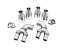 AWE OE-to-Quad Tip Conversion Kit for G2X M340i / M440i - Chrome Silver Tips-1