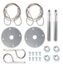 Mr. Gasket Hood Or Deck Pin Kit - Competition With Lanyards-1