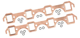 Mr. Gasket Copper Seal Header Gaskets 1964-1995 Ford 289-351W Small Block. Rectangular Ports