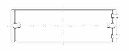 ACL BMW M20/M50/M52/M54  - 1919CC 80.0mm Bore 66.0mm Stroke .025 Oversized Main Bearing Set