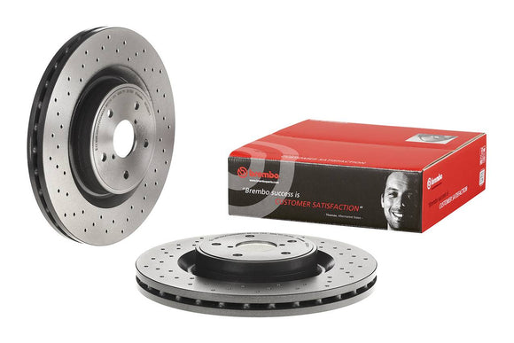 BREMBO OE ROTORS: 2018–2020 SUBARU WRX STI