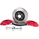 ALCON 6-PISTON RED CALIPERS FRONT BRAKE UPGRADE KIT: 2018+ JEEP WRANGLER JL-1