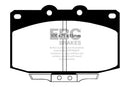 EBC 86-89 Mazda RX7 2.4 (1.3 Rotary)(Vented Rear Rotors) Greenstuff Front Brake Pads-2