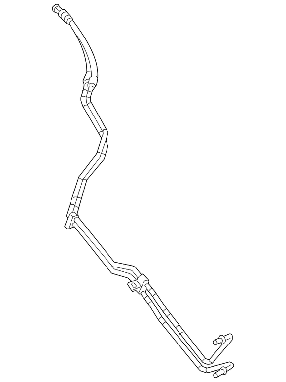 Oil Cooler Pressure And Return Hose And Tube - Mopar (55056859AE)