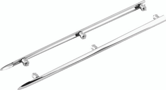 Bikers Choice 59-84 FL Chrome Front Fender Spears Pr