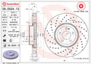 Brembo OE Front Disc Brake Kit KT00C23-3