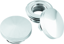 Bikers Choice 82-Up Chrome Pointed Gas Cap Set With Paint Savers-1