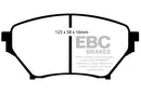 EBC 01-03 Mazda Miata MX5 1.8 (Sports Suspension) Yellowstuff Front Brake Pads-2