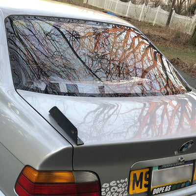 Polycarbonate Rear Windshield - E36 Sedan - 0