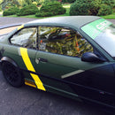 Polycarbonate Door Window Kit - E36 Coupe-1