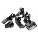 Innovative 96-00 Civic K-Series Black Steel Mounts 75A Bushings (EG/DC Subframe)-1