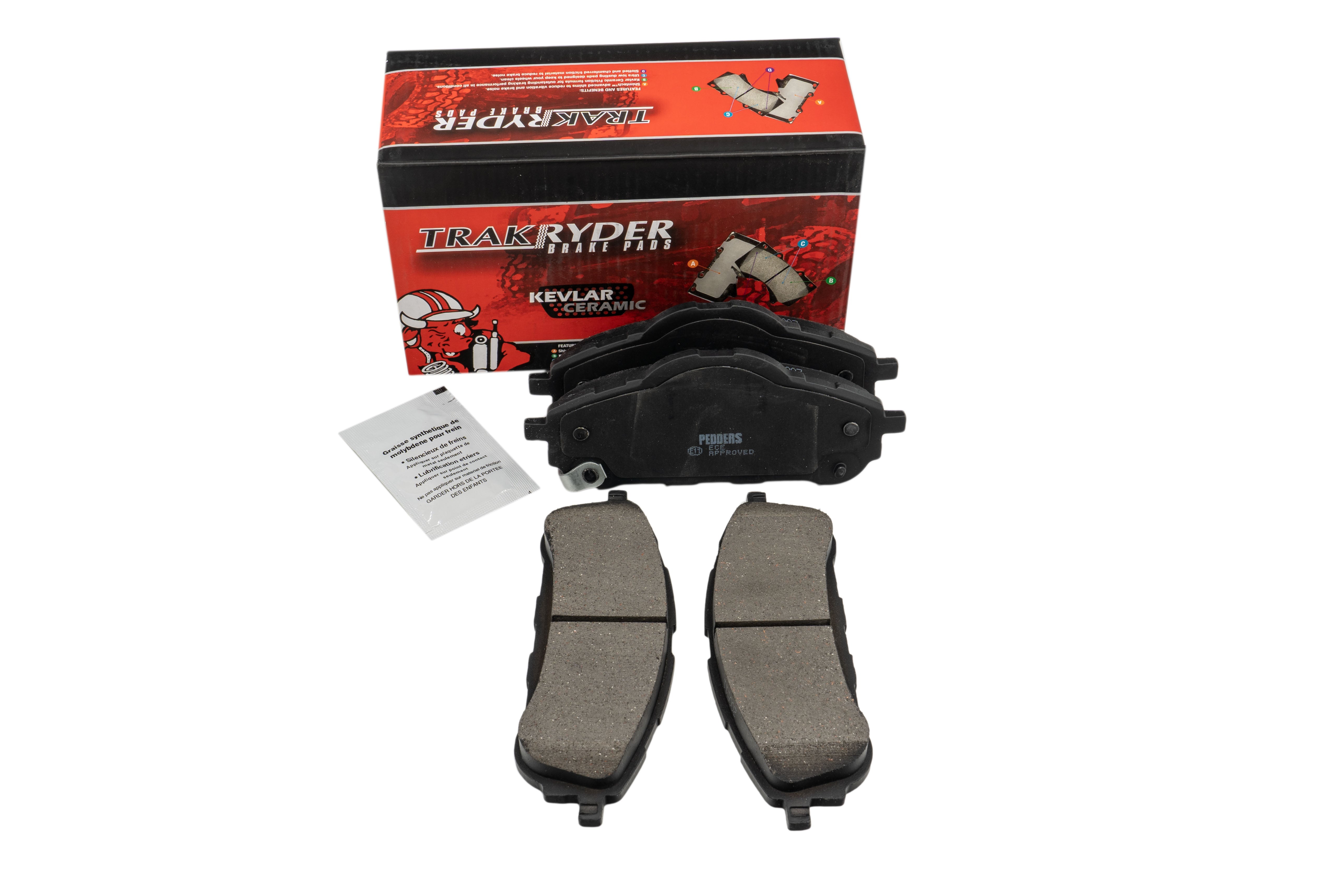 PEDDERS SUSPENSION TRAKRYDER REAR BRAKE PADS: 2019+ FORD RANGER